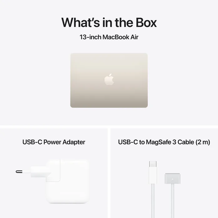 "MacBook Air 13"" (M5/16/512) Starlight /MDHA4/ кл"